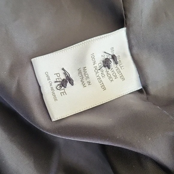 EUC 7th Avenue women's plaid 1 button blazer jacket, 2P, black white - Picture 9 of 10